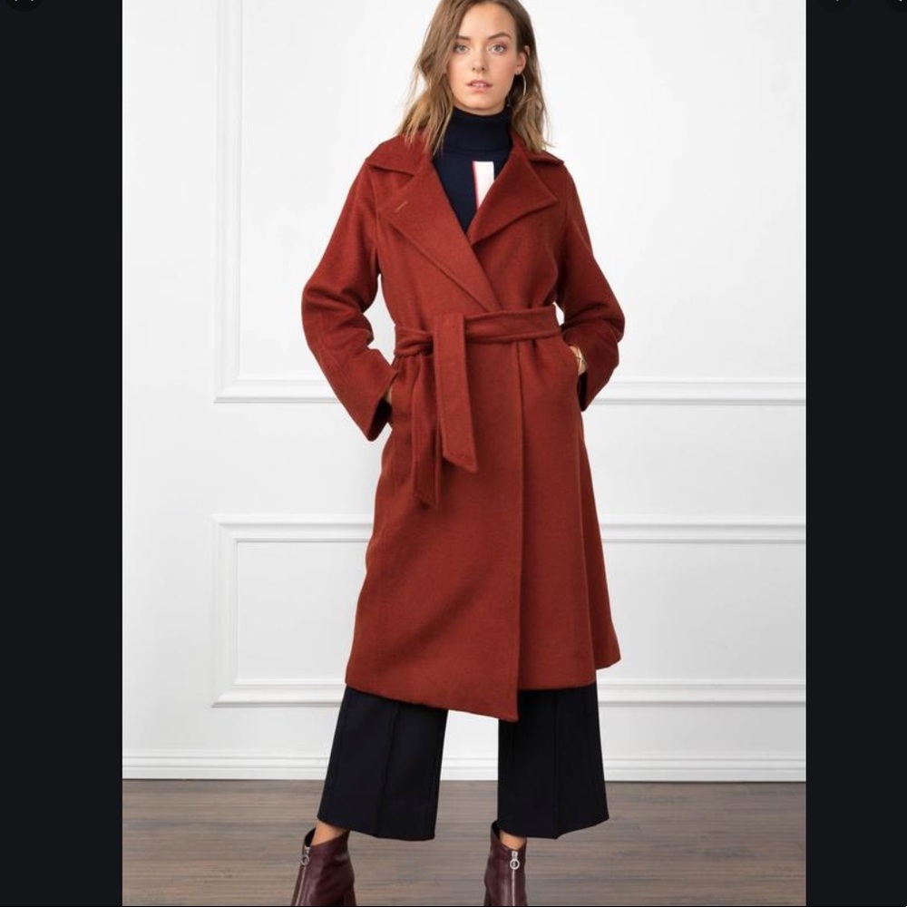 J.ING Carey 100% Virgin Wool Coat